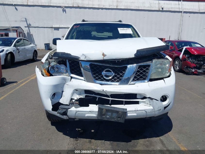 2008 Nissan Pathfinder S VIN: 5N1AR18BX8C658193 Lot: 39806077