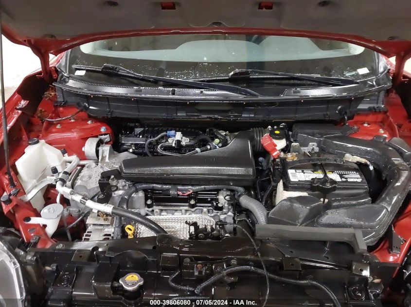 2016 Nissan Rogue S/Sl/Sv VIN: 5N1AT2MT1GC827635 Lot: 39806080