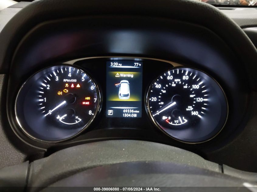 2016 Nissan Rogue S/Sl/Sv VIN: 5N1AT2MT1GC827635 Lot: 39806080