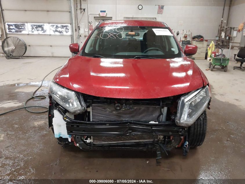 2016 Nissan Rogue S/Sl/Sv VIN: 5N1AT2MT1GC827635 Lot: 39806080