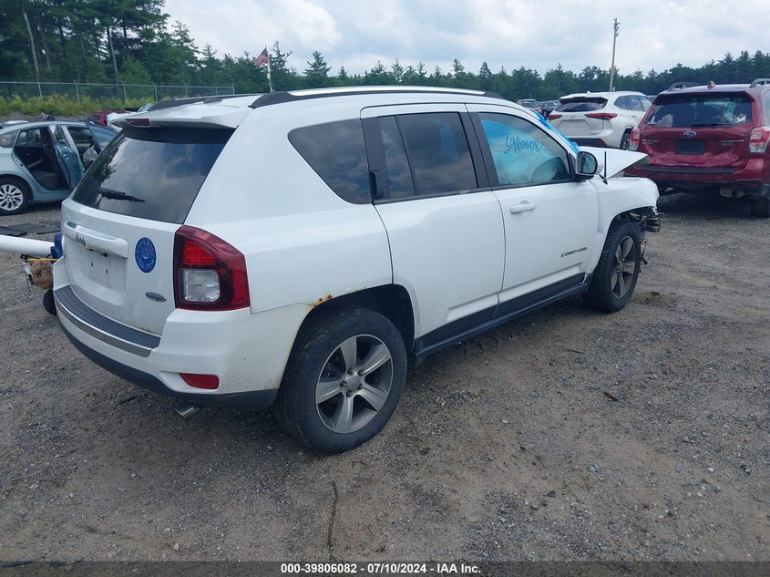 2017 JEEP COMPASS HIGH ALTITUDE 4X4 - 1C4NJDEB9HD177946