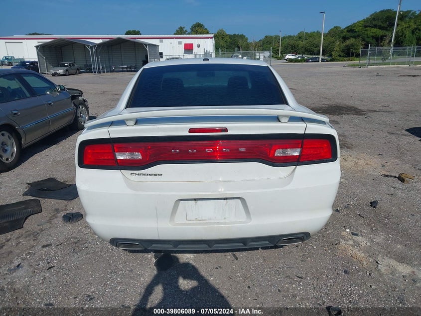 2012 Dodge Charger Sxt VIN: 2C3CDXHG6CH235132 Lot: 39806089