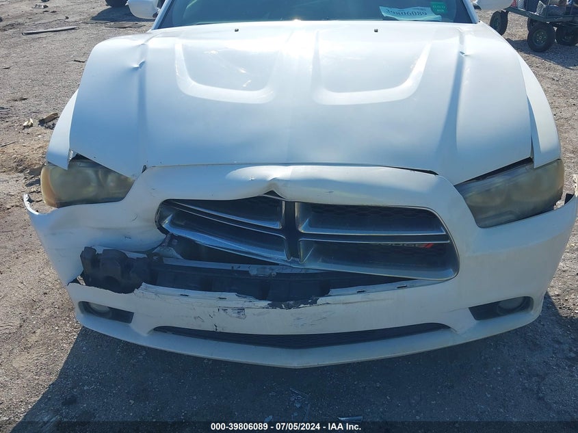 2012 Dodge Charger Sxt VIN: 2C3CDXHG6CH235132 Lot: 39806089