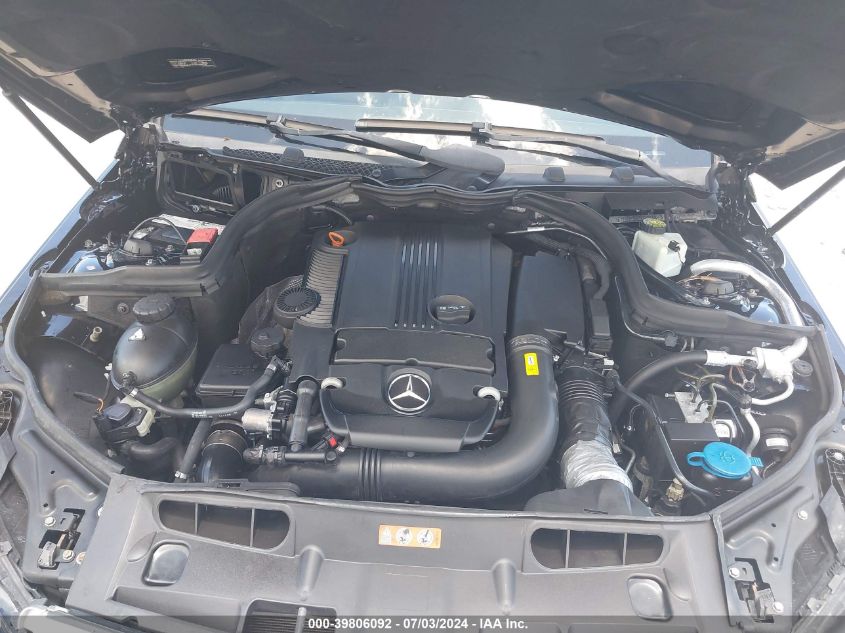 WDDGF4HB5DR241621 | 2013 MERCEDES-BENZ C 250