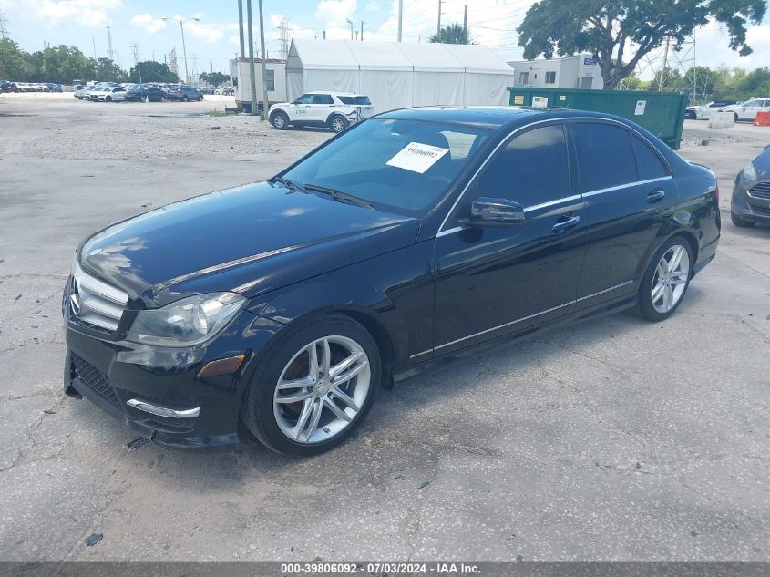 WDDGF4HB5DR241621 | 2013 MERCEDES-BENZ C 250