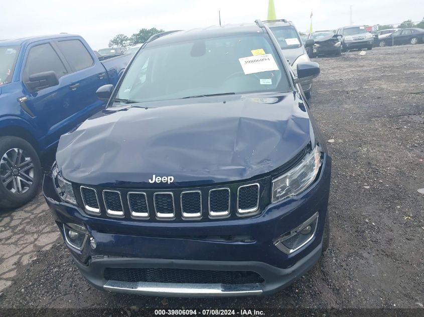 2019 JEEP COMPASS LIMITED 4X4 - 3C4NJDCB3KT806279