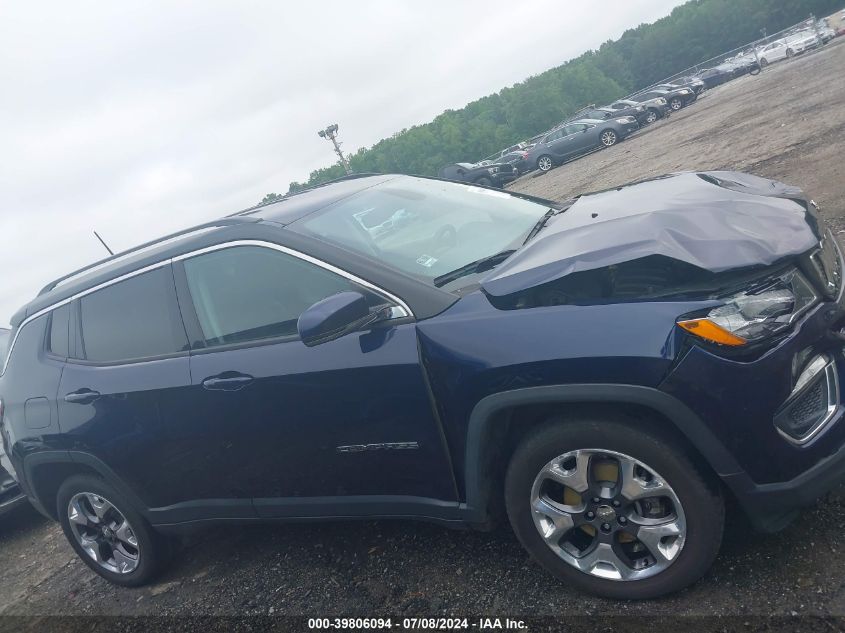 2019 JEEP COMPASS LIMITED 4X4 - 3C4NJDCB3KT806279