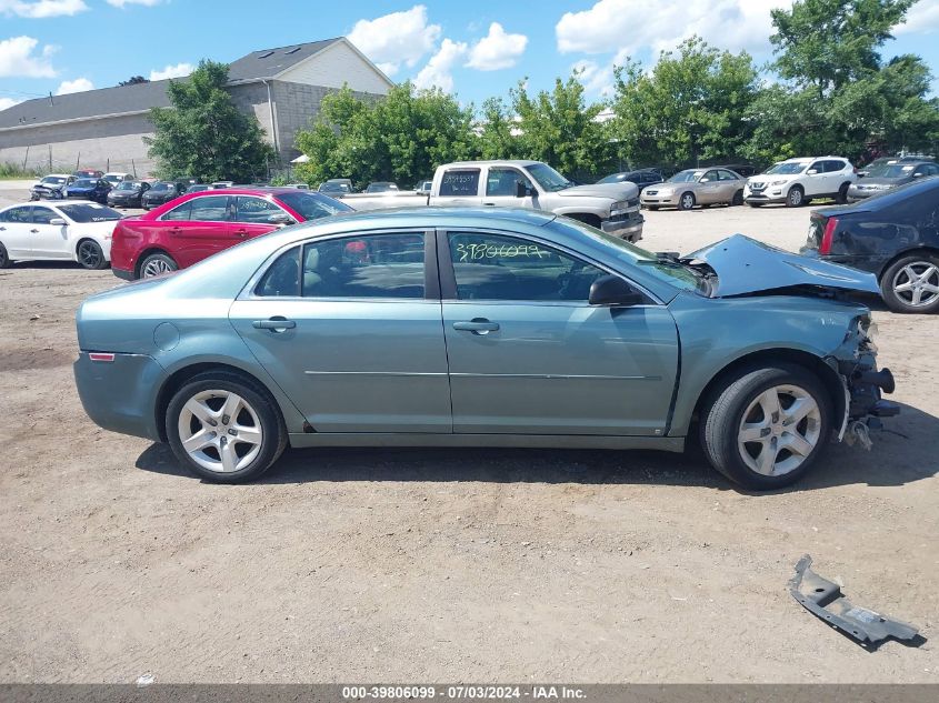 2009 Chevrolet Malibu Ls VIN: 1G1ZG57B694115207 Lot: 39806099