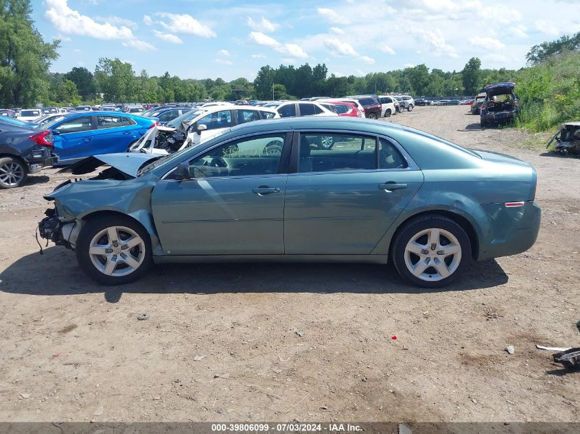 2009 Chevrolet Malibu Ls VIN: 1G1ZG57B694115207 Lot: 39806099