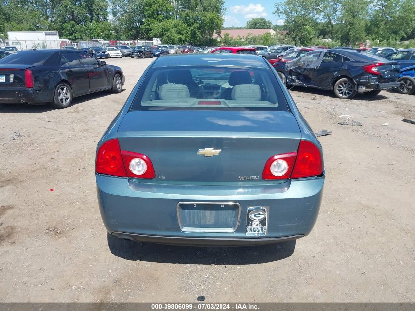 2009 Chevrolet Malibu Ls VIN: 1G1ZG57B694115207 Lot: 39806099