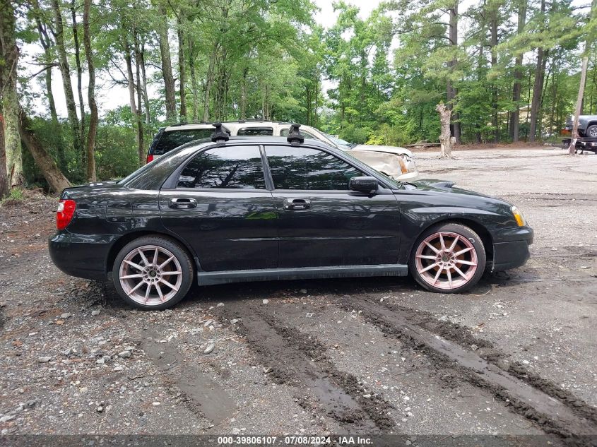 2004 Subaru Impreza Wrx VIN: JF1GD29634G504065 Lot: 39806107