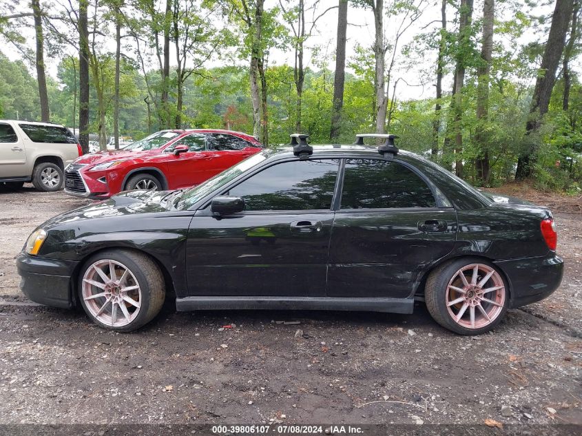 2004 Subaru Impreza Wrx VIN: JF1GD29634G504065 Lot: 39806107