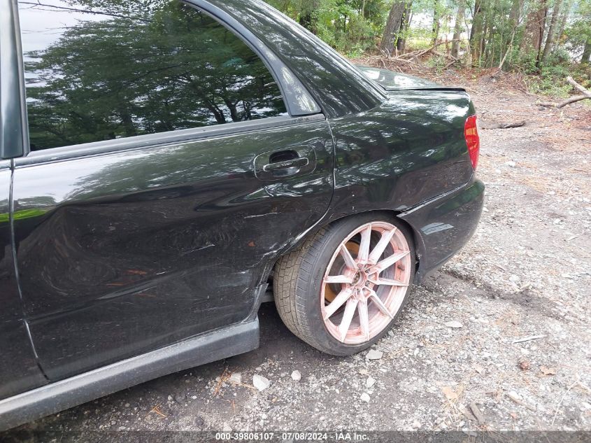 2004 Subaru Impreza Wrx VIN: JF1GD29634G504065 Lot: 39806107