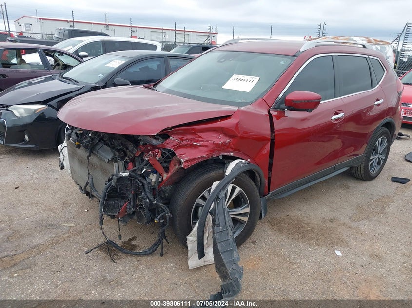 VIN 5N1AT2MT5KC806313 2019 NISSAN ROGUE S/SL/SV