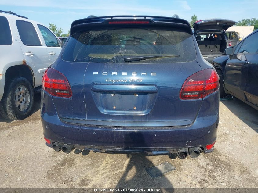 2013 Porsche Cayenne Gts VIN: WP1AD2A24DLA73573 Lot: 39806124