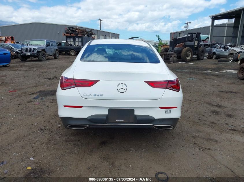 2023 Mercedes-Benz Cla 250 VIN: W1K5J4GB9PN331969 Lot: 39806135