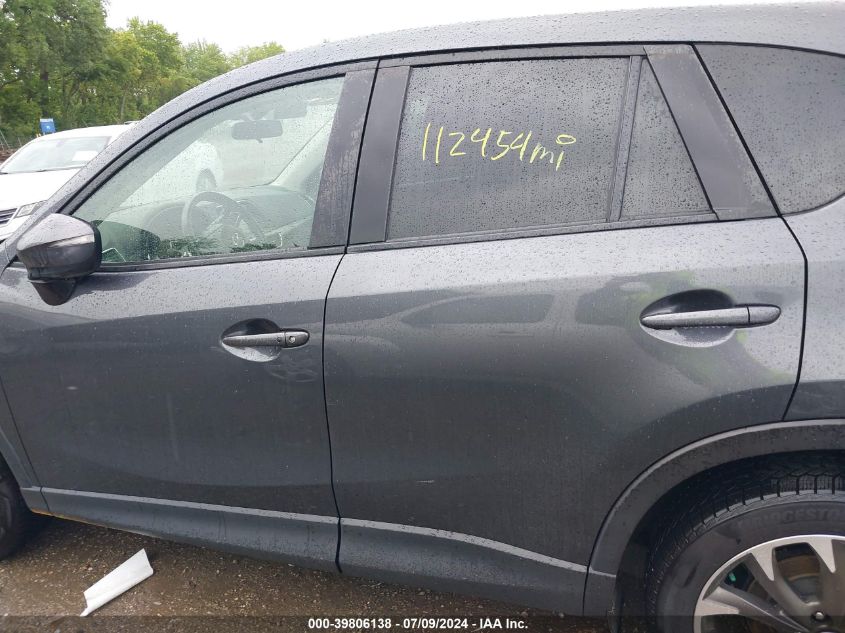 2016 Mazda Cx-5 Grand Touring VIN: JM3KE4DY1G0821563 Lot: 39806138