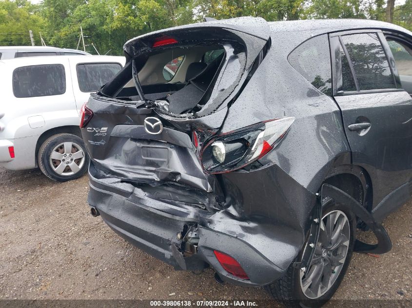 2016 Mazda Cx-5 Grand Touring VIN: JM3KE4DY1G0821563 Lot: 39806138