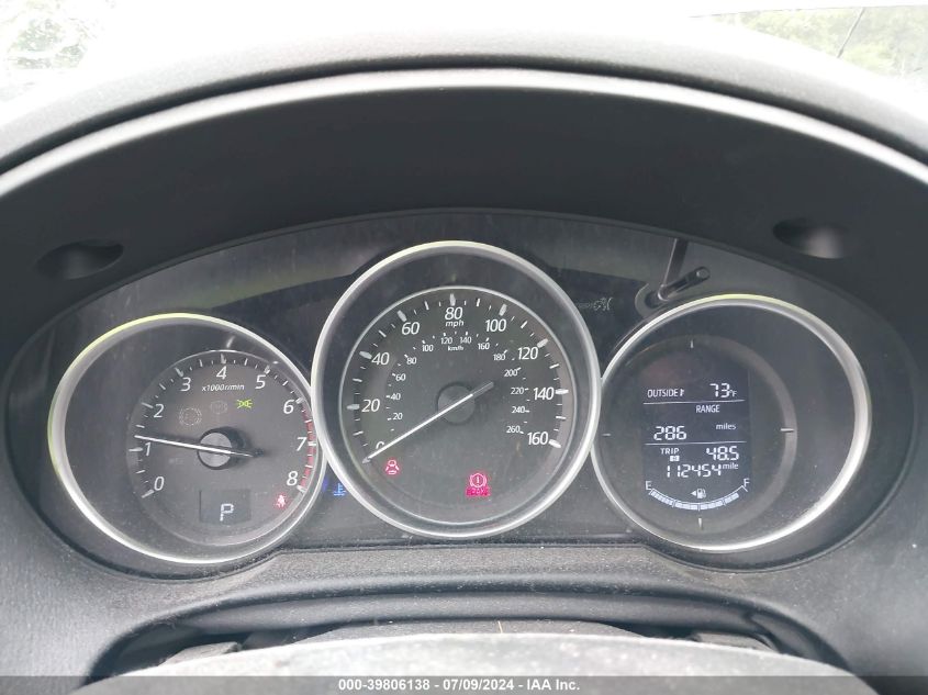 2016 Mazda Cx-5 Grand Touring VIN: JM3KE4DY1G0821563 Lot: 39806138