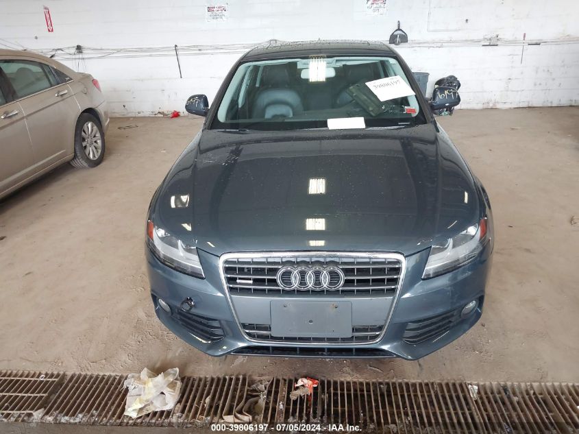 2009 Audi A4 2.0T Premium VIN: WAULF78K39N026048 Lot: 39806197