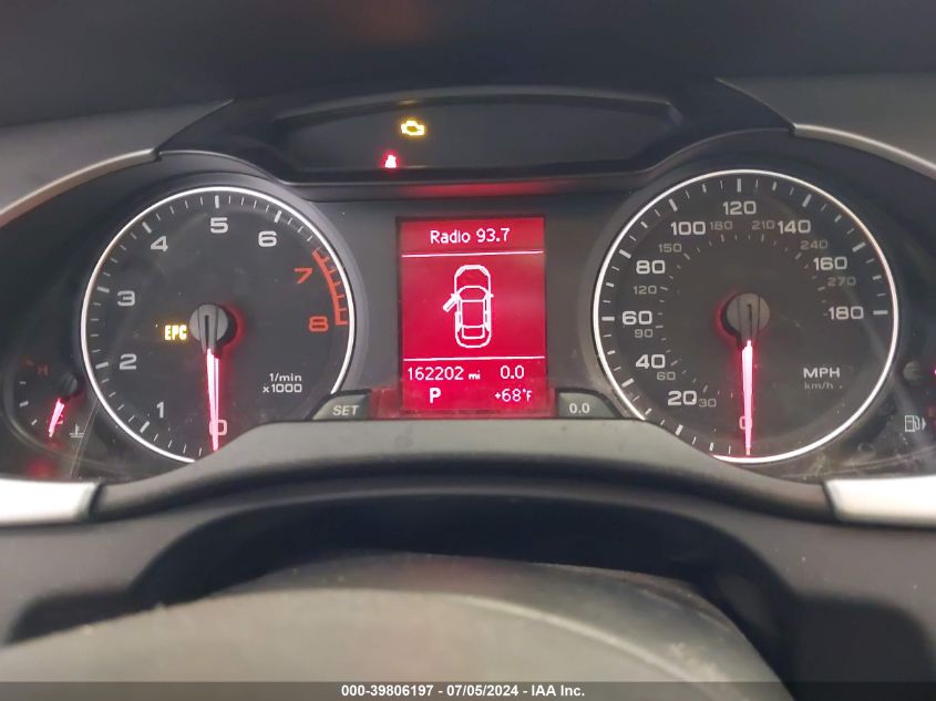 2009 Audi A4 2.0T Premium VIN: WAULF78K39N026048 Lot: 39806197