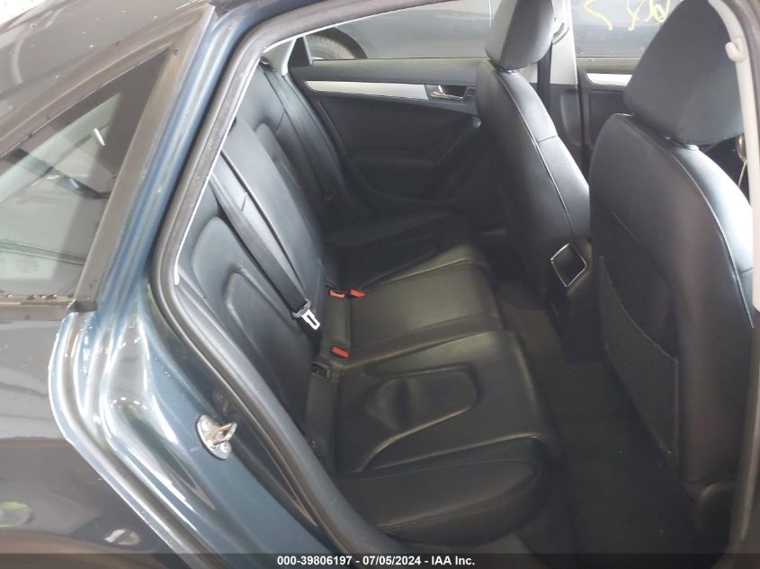 2009 Audi A4 2.0T Premium VIN: WAULF78K39N026048 Lot: 39806197