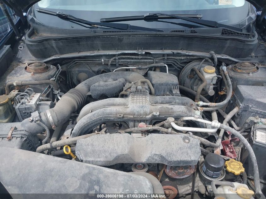 2011 Subaru Forester 2.5X VIN: JF2SHABC6BH767825 Lot: 39806198