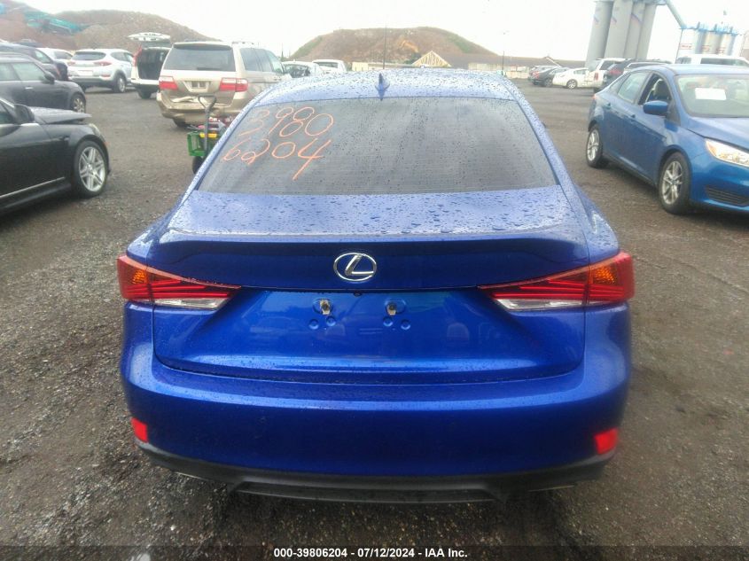 2019 Lexus Is 350 VIN: JTHCZ1D25K5016316 Lot: 39806204