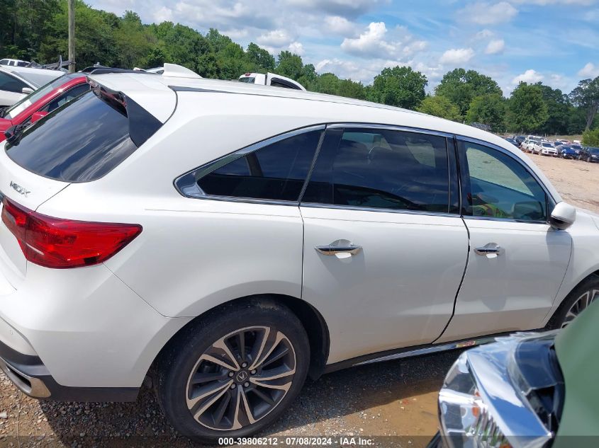 2019 Acura Mdx Technology VIN: 5J8YD3H55KL010244 Lot: 39806212