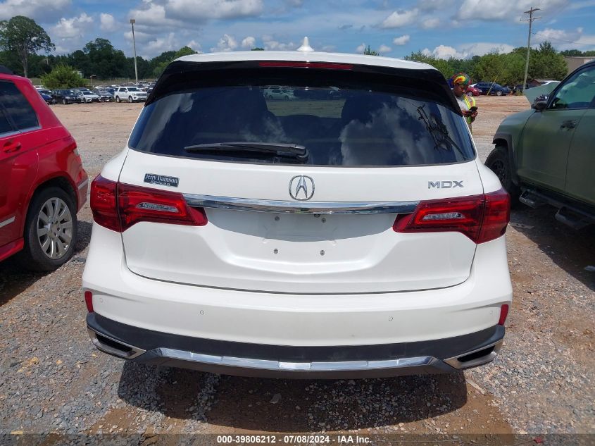 2019 Acura Mdx Technology VIN: 5J8YD3H55KL010244 Lot: 39806212