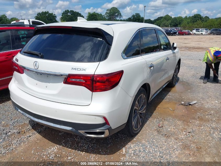 2019 Acura Mdx Technology VIN: 5J8YD3H55KL010244 Lot: 39806212