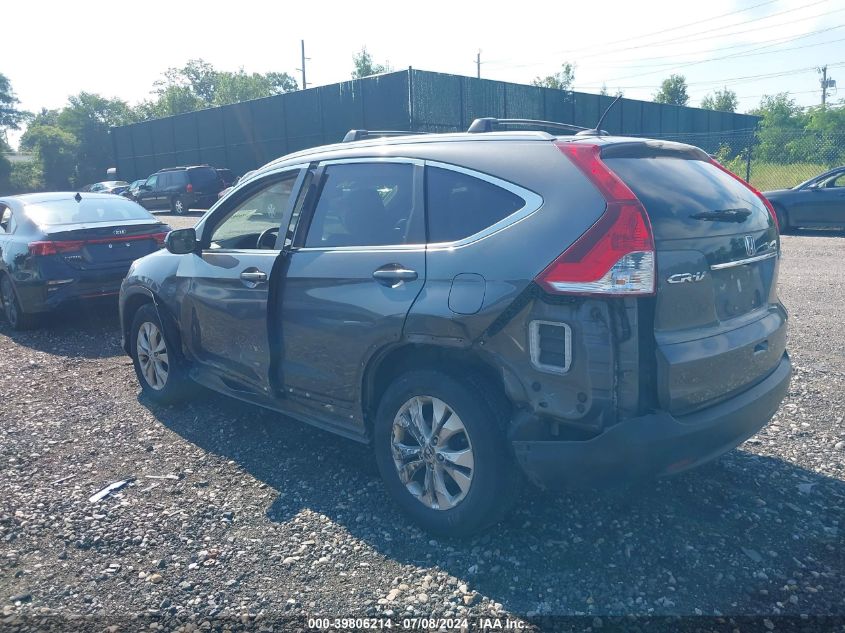 2013 Honda Cr-V Exl VIN: 2HKRM4H74DH632366 Lot: 39806214