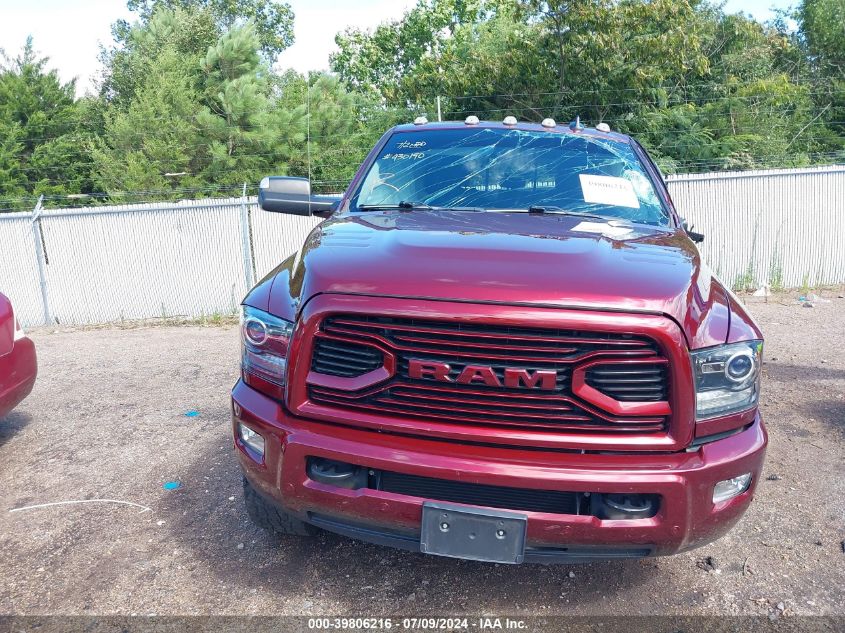 2018 Ram 2500 Laramie VIN: 3C6UR5FL6JG430190 Lot: 39806216