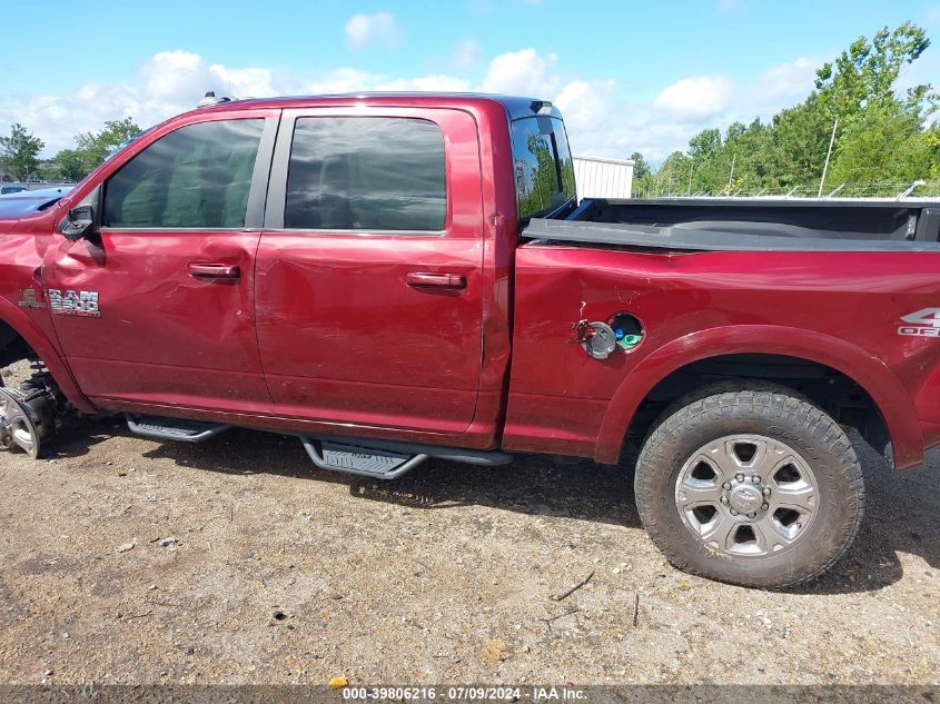 2018 Ram 2500 Laramie VIN: 3C6UR5FL6JG430190 Lot: 39806216