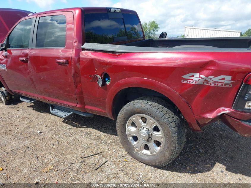 2018 Ram 2500 Laramie VIN: 3C6UR5FL6JG430190 Lot: 39806216