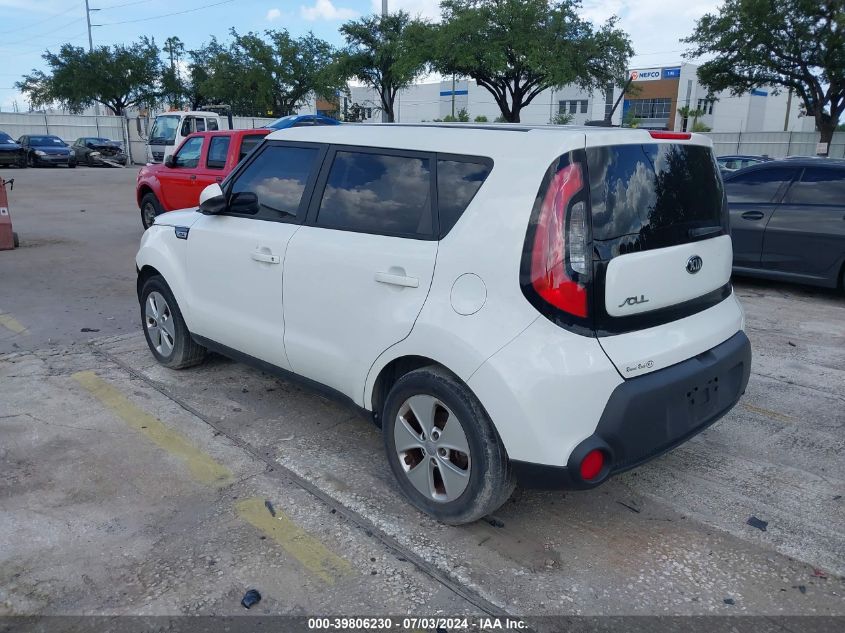 2016 Kia Soul VIN: KNDJN2A22G7265814 Lot: 39806230