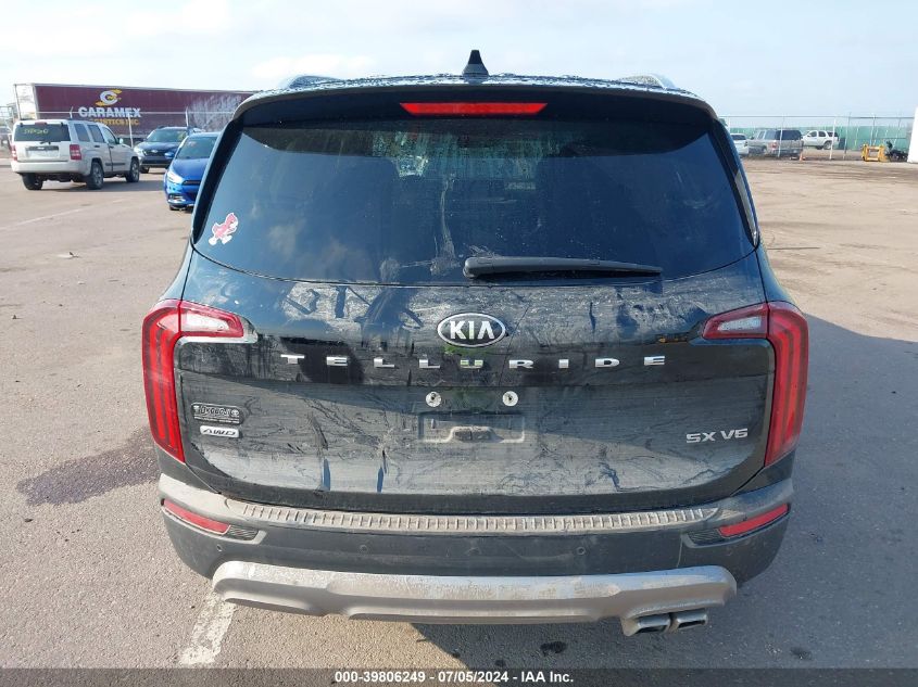 2020 Kia Telluride Sx VIN: 5XYP5DHC2LG091440 Lot: 39806249