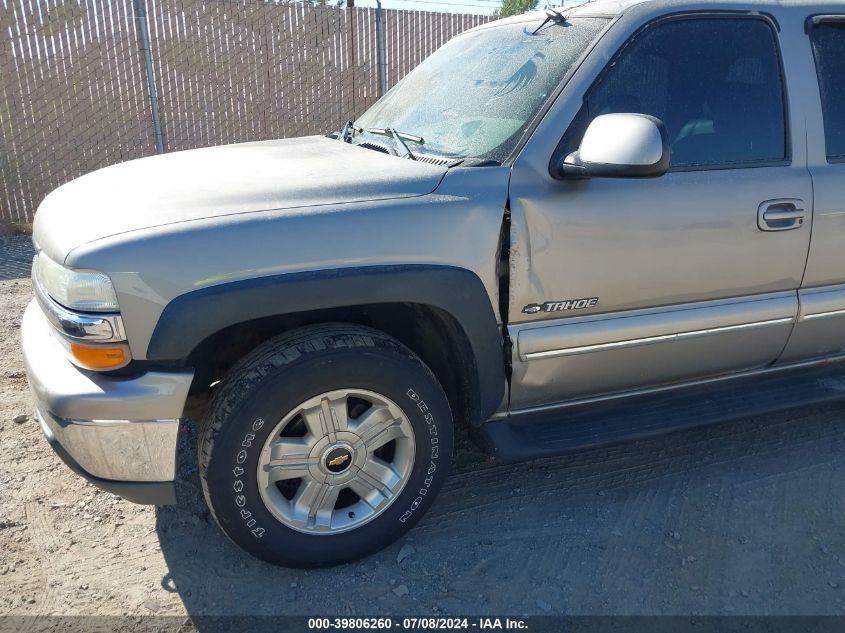 2003 Chevrolet Tahoe Lt VIN: 1GNEK13Z53J175852 Lot: 39806260