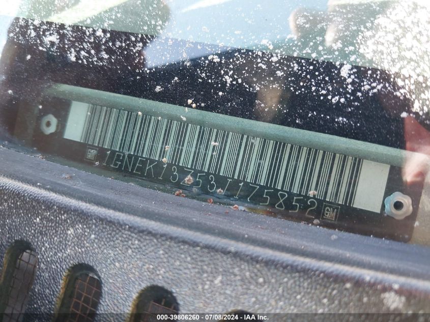 2003 Chevrolet Tahoe Lt VIN: 1GNEK13Z53J175852 Lot: 39806260