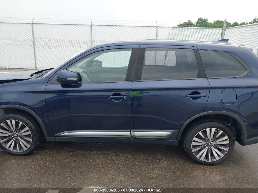 2019 Mitsubishi Outlander Se VIN: JA4AZ3A38KZ044261 Lot: 39806265