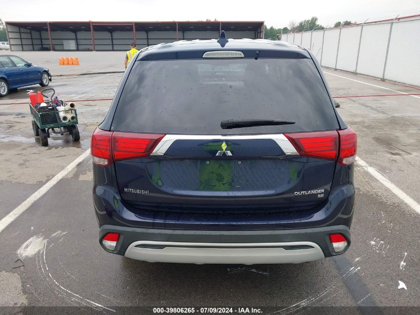 2019 Mitsubishi Outlander Se VIN: JA4AZ3A38KZ044261 Lot: 39806265