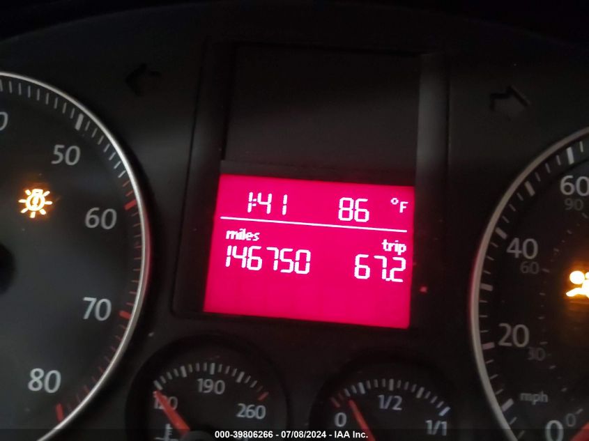 2007 Volkswagen Rabbit 2-Door VIN: WVWAS71K57W053906 Lot: 39806266