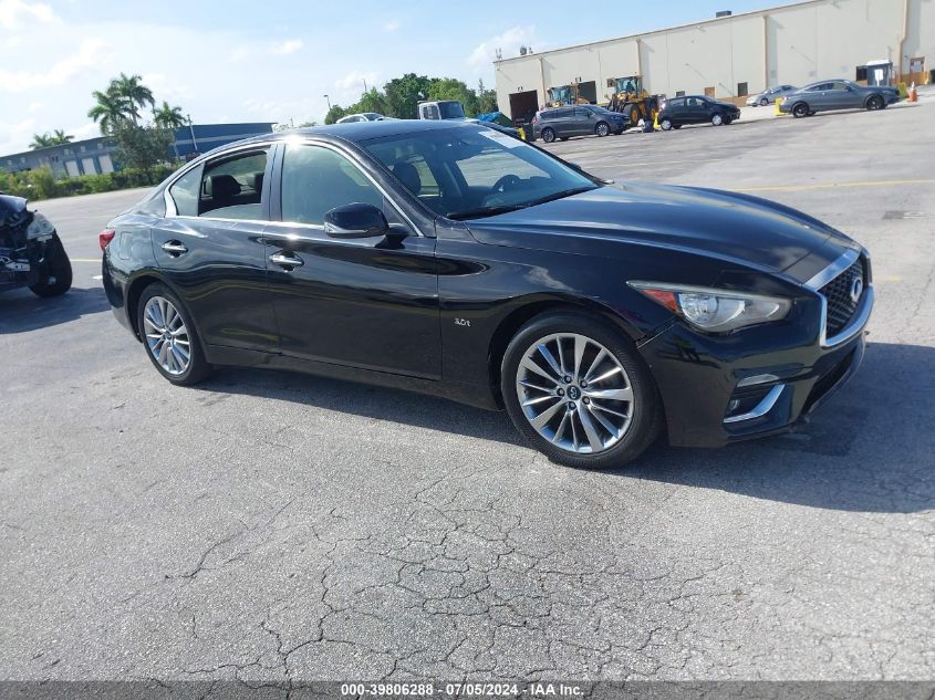 JN1EV7ARXJM441581 | 2018 INFINITI Q50