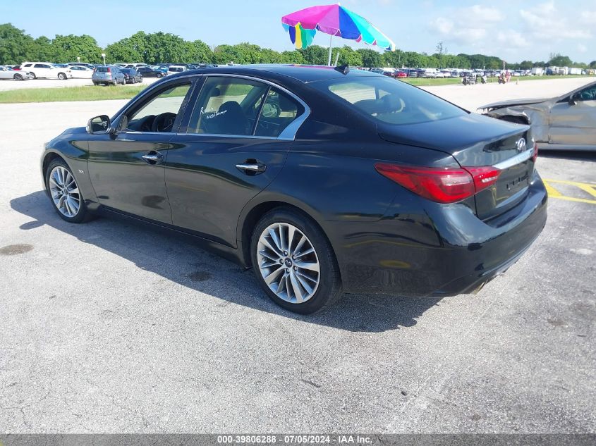 JN1EV7ARXJM441581 | 2018 INFINITI Q50