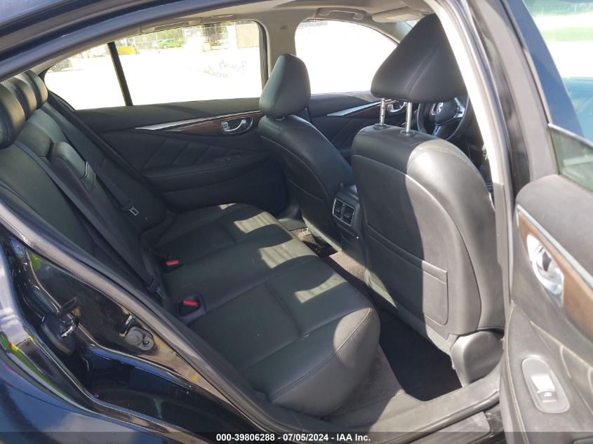 2018 Infiniti Q50 3.0T Luxe VIN: JN1EV7ARXJM441581 Lot: 39806288