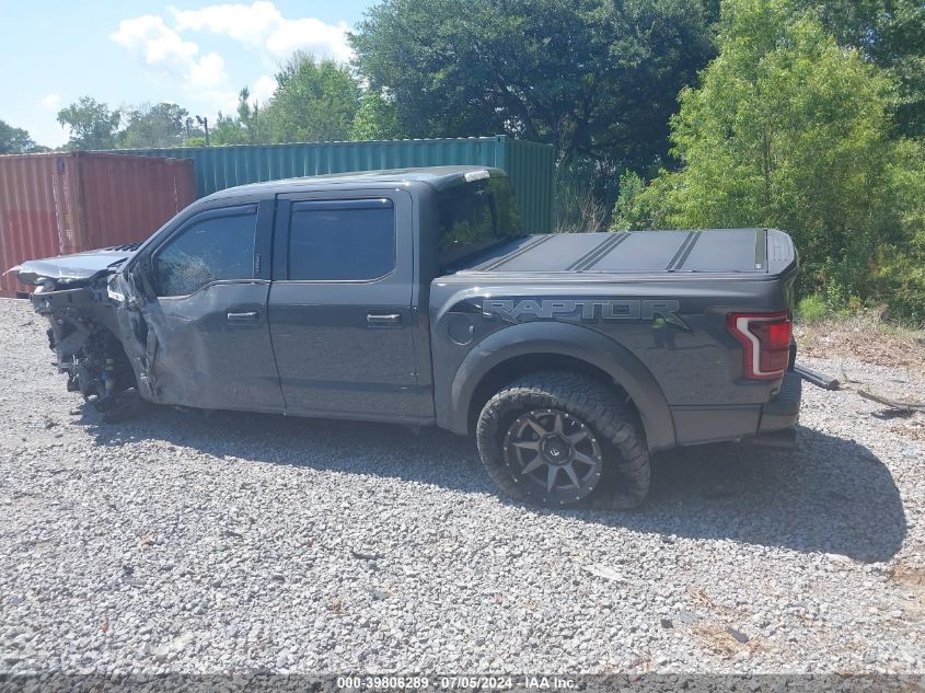 2018 Ford F-150 Raptor VIN: 1FTFW1RG3JFD36075 Lot: 39806289