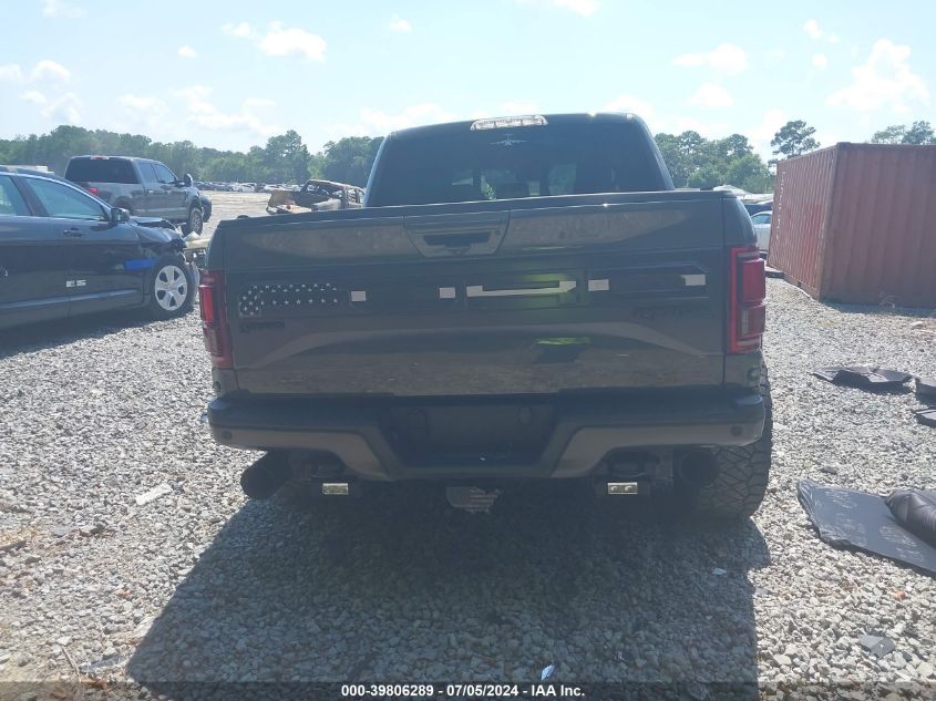 2018 Ford F-150 Raptor VIN: 1FTFW1RG3JFD36075 Lot: 39806289