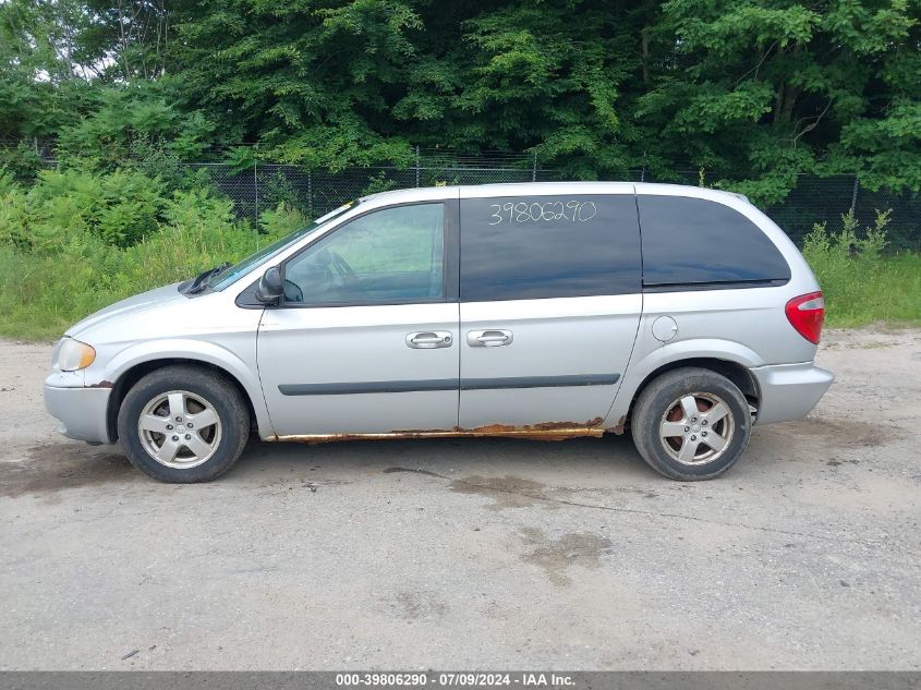 2006 Dodge Caravan Sxt VIN: 1D4GP45R46B512482 Lot: 39806290
