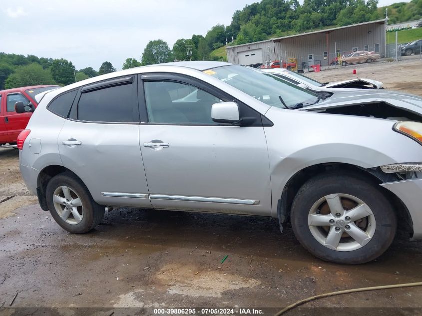 2013 Nissan Rogue S VIN: JN8AS5MV1DW645250 Lot: 39806295