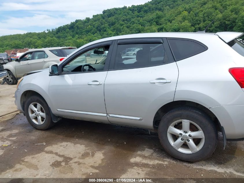 2013 Nissan Rogue S VIN: JN8AS5MV1DW645250 Lot: 39806295